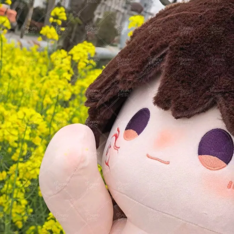 

Мягкая хлопковая кукла-фигурка Калеба Лорда Ямы из аниме-игры Love and Deepspace, 40 см, сидячая, милая, для косплея, подарок