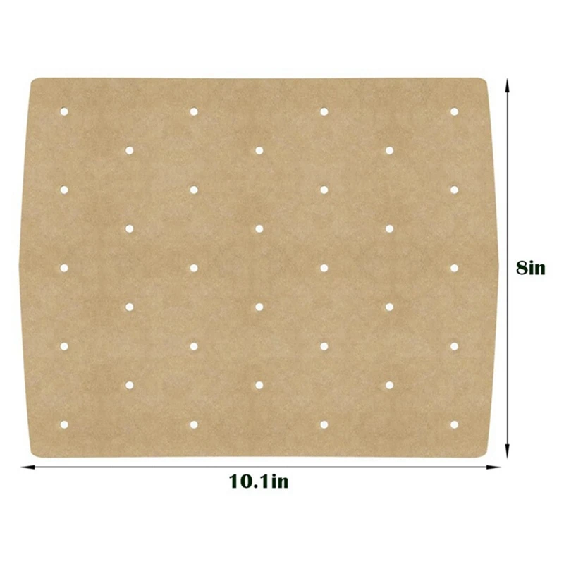 50 шт., бумажная фритюрница для фруктов, одноразовая пищевая бумажная подкладка, маслостойкая тарелка, пароварка для барбекю, аэрофритюрница, детали для выпечки