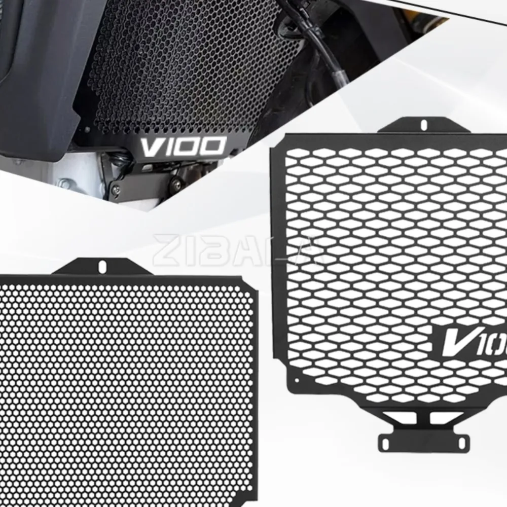 

Radiator Guard FOR MOTO GUZZI V100 Mandello V 100 S Stelvio 1000 v100 2022 2023 2024 2025 2026 Motorcycle Protector Grille Cover