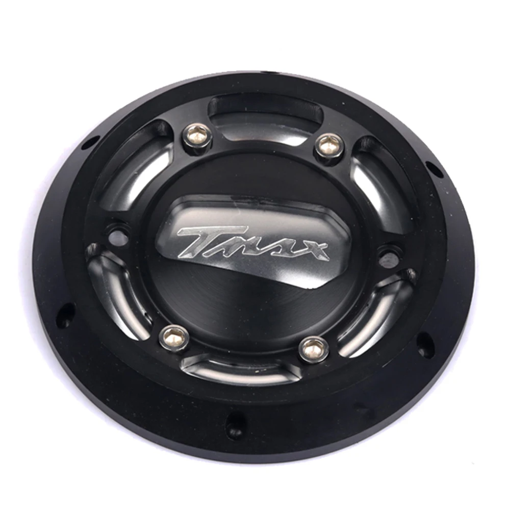 DTASMBD Couvercle Latéral De Stator Moteur Moto Yamaha TMAX 500 2004-2012 - Protection Rouge Aluminium