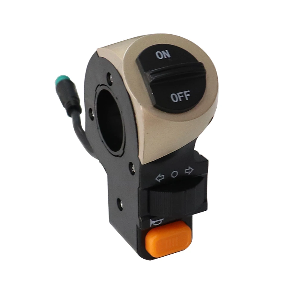 Light Handlebar Controller Electric Scooter Handlebar Switch E-scooter Turn Signals On/Off Button Light Switch for Kugoo M4 Pro