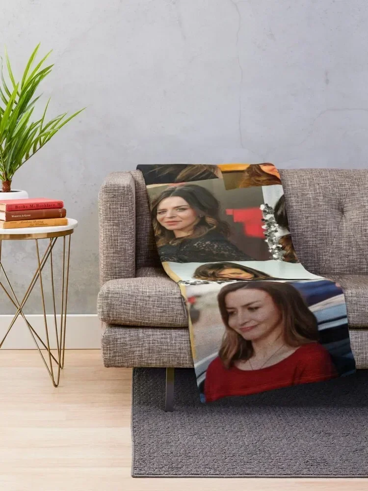 caterina scorsone collage :) Throw Blanket Sofa halloween Blankets