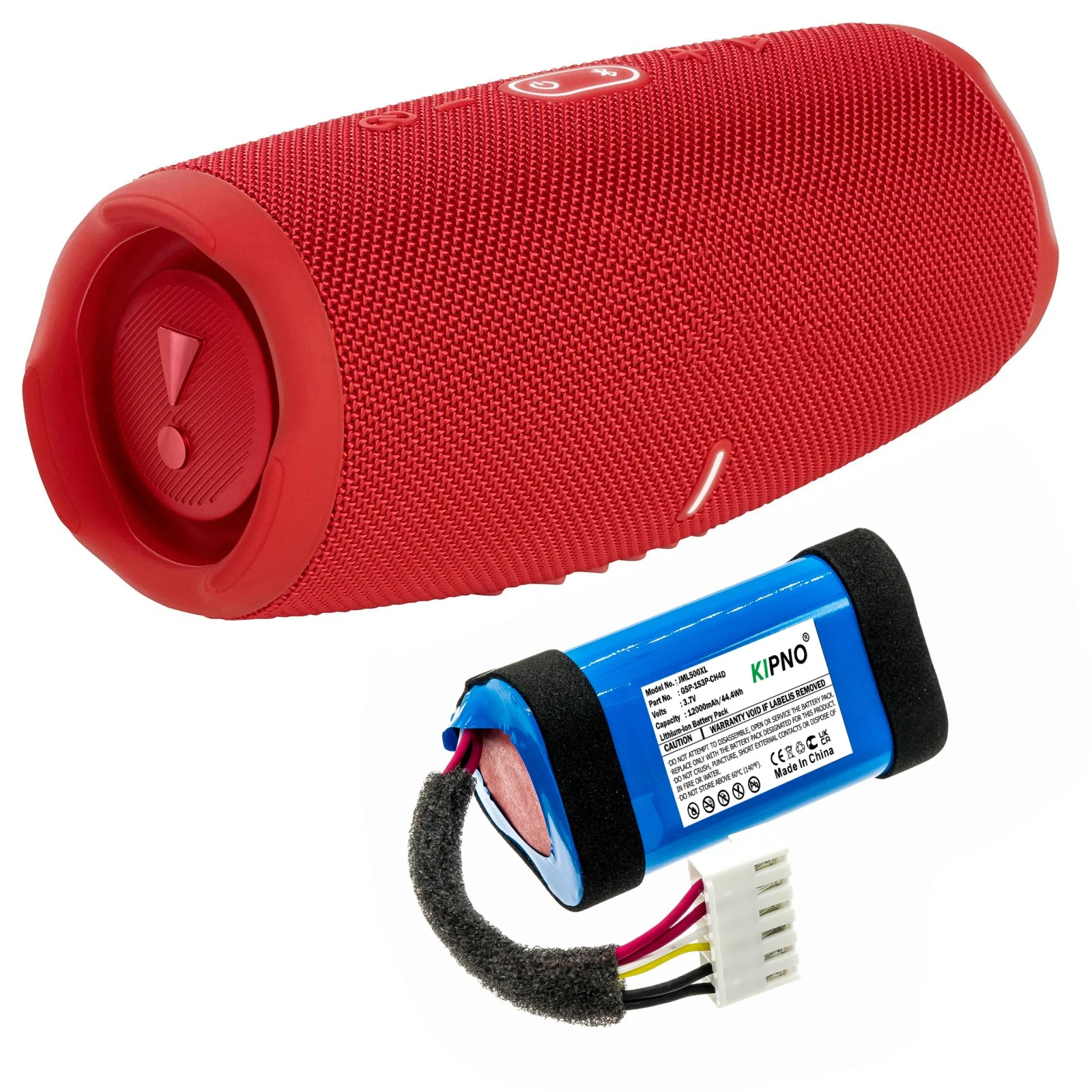 

KIPNO 3.7V 12000mAh Speaker Battery GSP-1S3P-CH4A,1AA011NA,IAA011NA for JBL Charge 5, JBLCHARGE5BLUAM