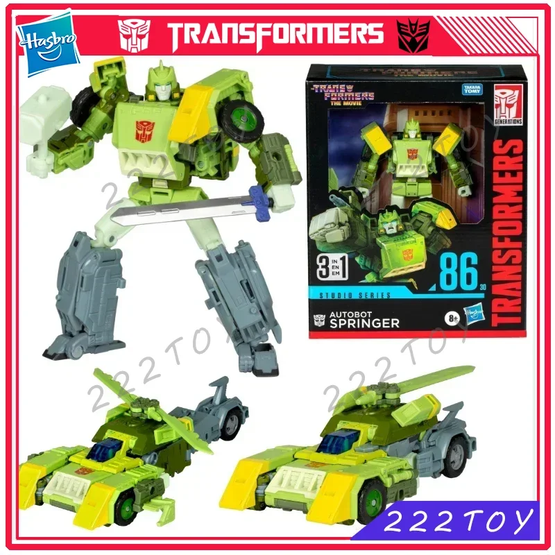 

New Hasbro Transformers Classic Toys The Movie1986 SS86-30 Leader Springer Action Model Figures Robot Toy Collect Hobbies Gifts