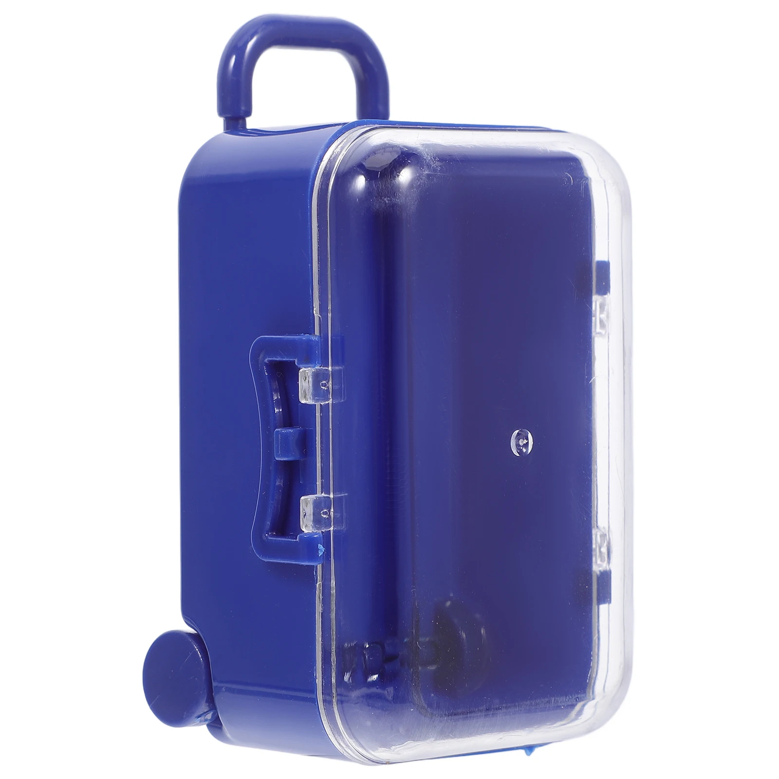 

12 Pcs Mini Suitcase Candy Box Packaging Plastic Toy Wedding Party Favors Lightweight Durable Creative Design Gifts Box