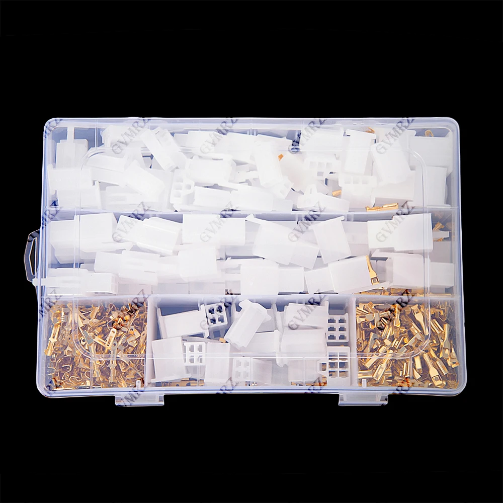 580PCS 2P 3P 2.8mm Motorcycle Electric Vehicle Connector Car Connector Joint kit 4P 6P 9P Male and Female Connector