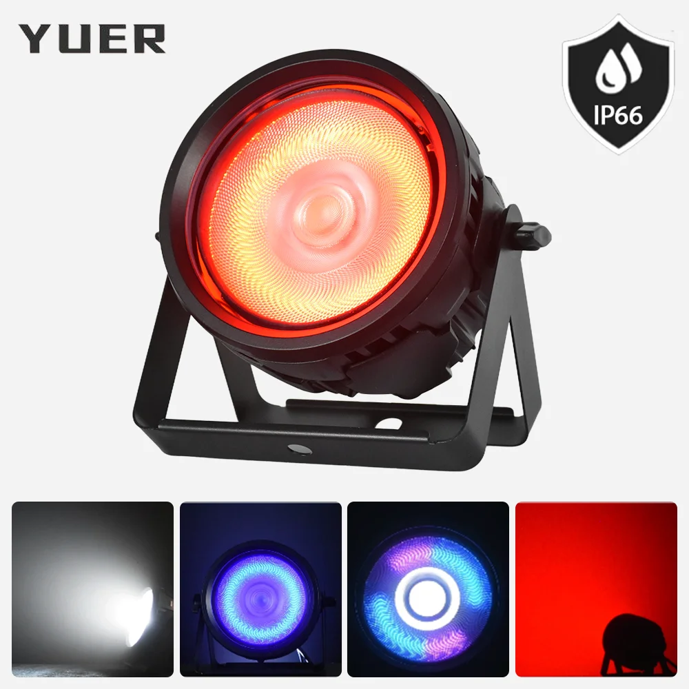 IP66 60W COB LED Par light Waterproof Seetronic connector Wall wash effect DMX512 for DJ Disco Wedding party Club Bar