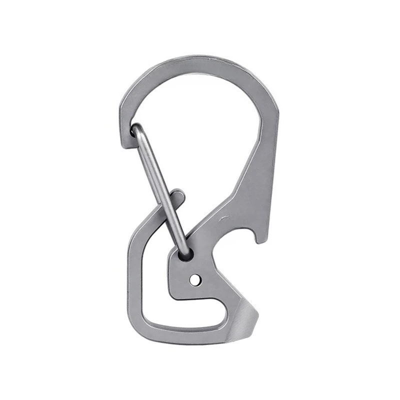

ALB-20 titanium alloy multi-function buckle, multi-purpose metal hook keychain