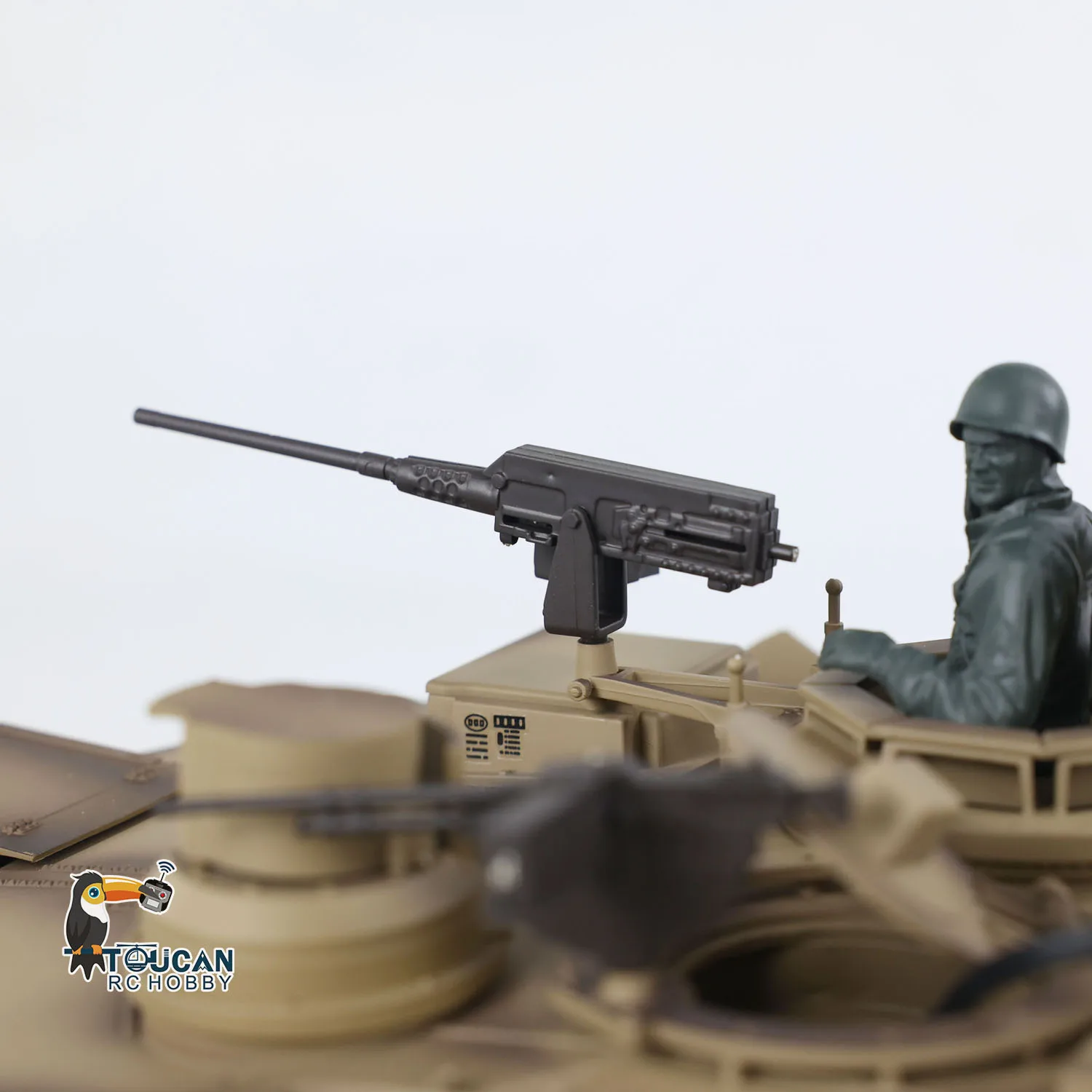 Heng Lungo 1/16 Bilancia 7.0 Carro Armato di Plastica RC Modello M1A2 Abrams 3918 Cambio in Acciaio Barile Recoil Giocattoli di Controllo Remoto TH17792