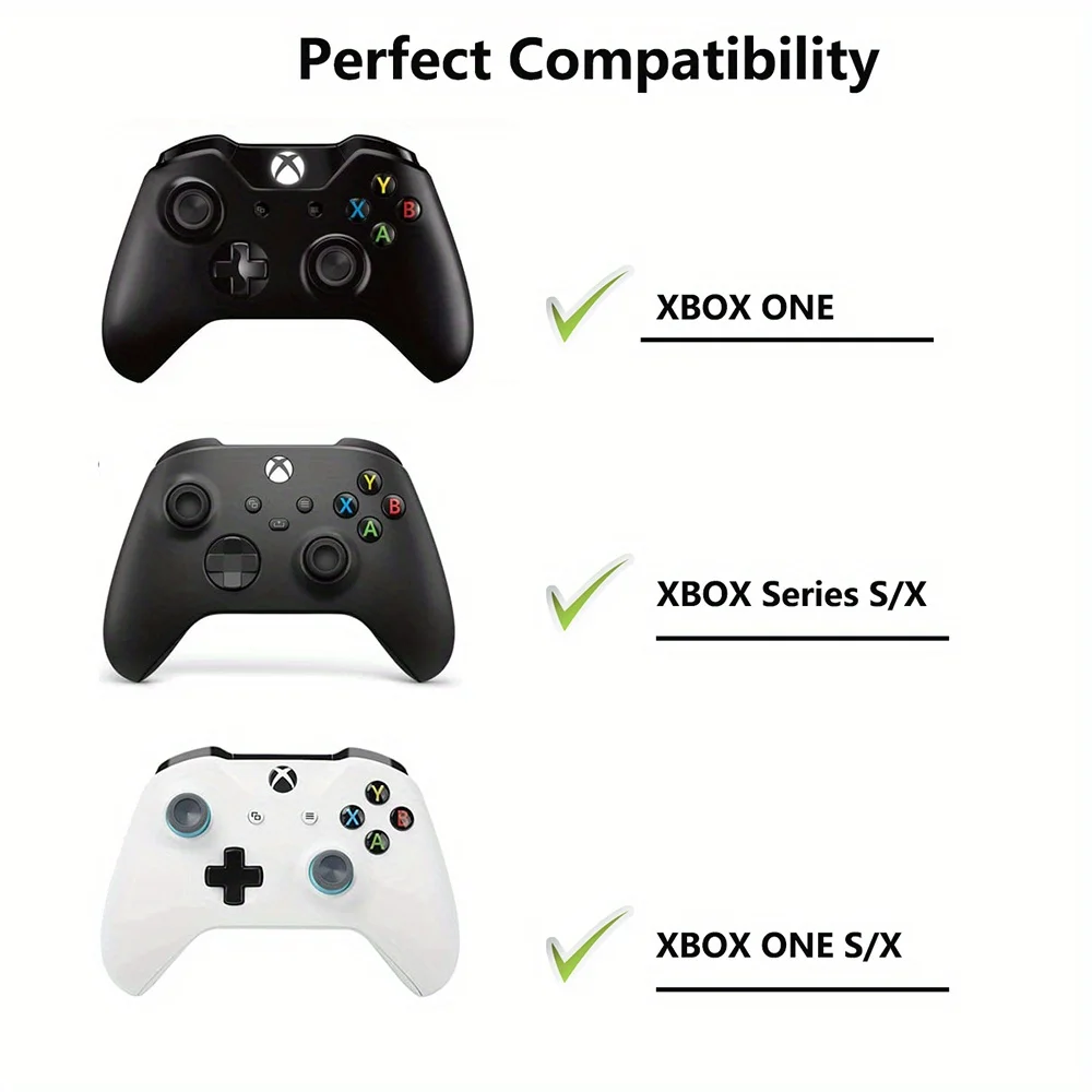 لسلسلة Xbox X/S & One S/X استبدال وحدة التحكم التناظرية عصا التحكم Thumbsticks طقم تصليح أجزاء