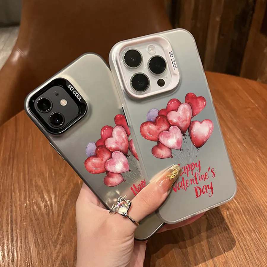 하트 모양 풍선 아이폰 17부터 11 프로 맥스 플러스까지 호환