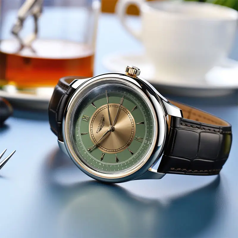 Men Top Quality IPS Luxury Man Wristwatch Wholesalers Waterproof Diamond Leather Watch Stainless Steel Quartz Fashion Male Reloj