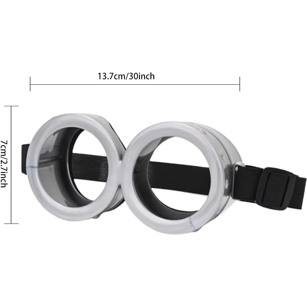 الرجل الأصفر الصغير تأثيري حفلة الهالوين باد غي ازياء فيلم الكرتون مضحك فستان سحري اللص أبي وشاح مخطط رمادي