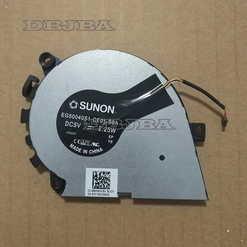 

Laptop Cooling Fan For EG50040S1-CE01-S9A DC28000DUS1 DC5V 2.25W 4PIN