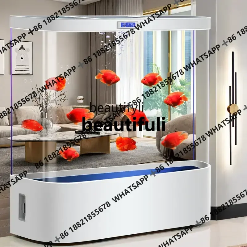 zz1zzNew Change Water Automatic Filter Loop Medium and Large Household Floor Fish Globe Aquarium