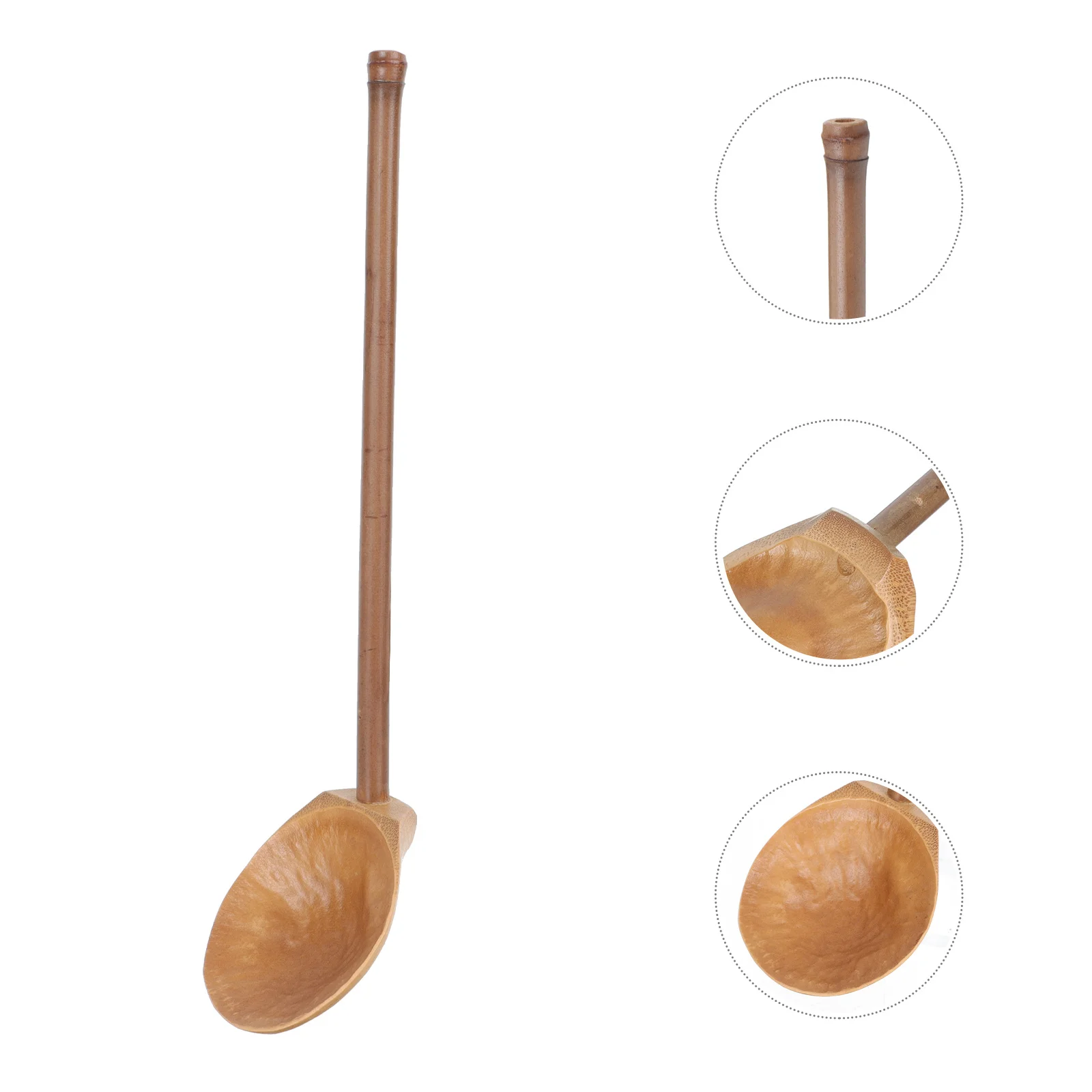 

Tea Powder Spoon Long Handle Coffee Scoop Mini Bamboo Spoon For Tearoom Salt Milk Powder Eco-Friendly Bamboo Practical