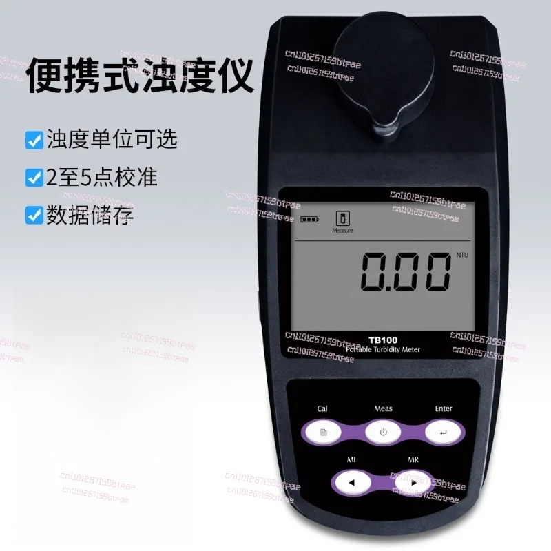 Tb100 Labor-Trübungsmessgerät, leistungsstarker tragbarer Trübungsmessgerät, Wasserqualitätsdetektor