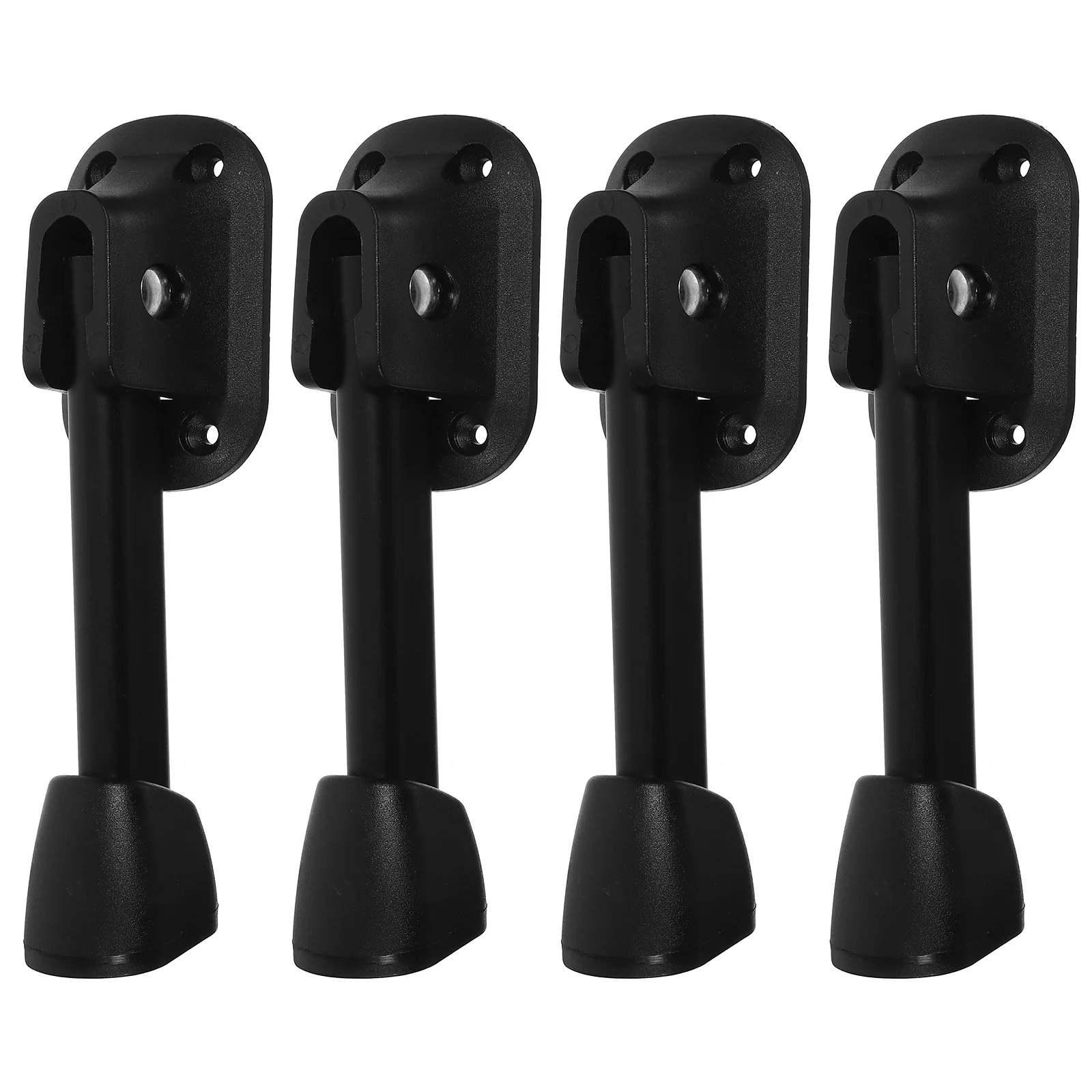 4 Pcs Folding Dining Table Legs Extenders Foldable Hinges Iron for Furniture Coffee Office