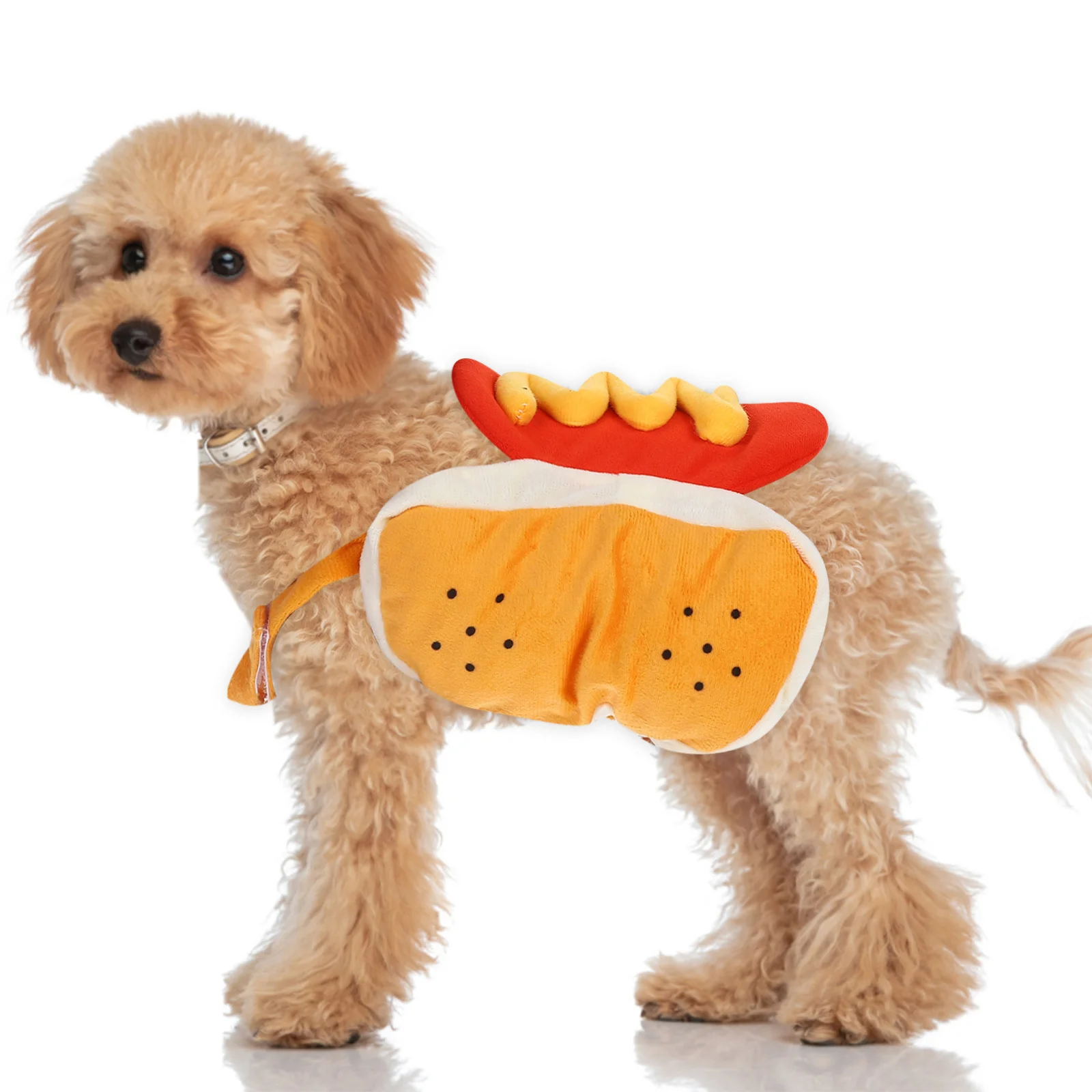

Pet Warm Hot Hoodie For Small Dogs Durable Outdoor Walking Jogging Party Photo Costume Dog Coat Clothes