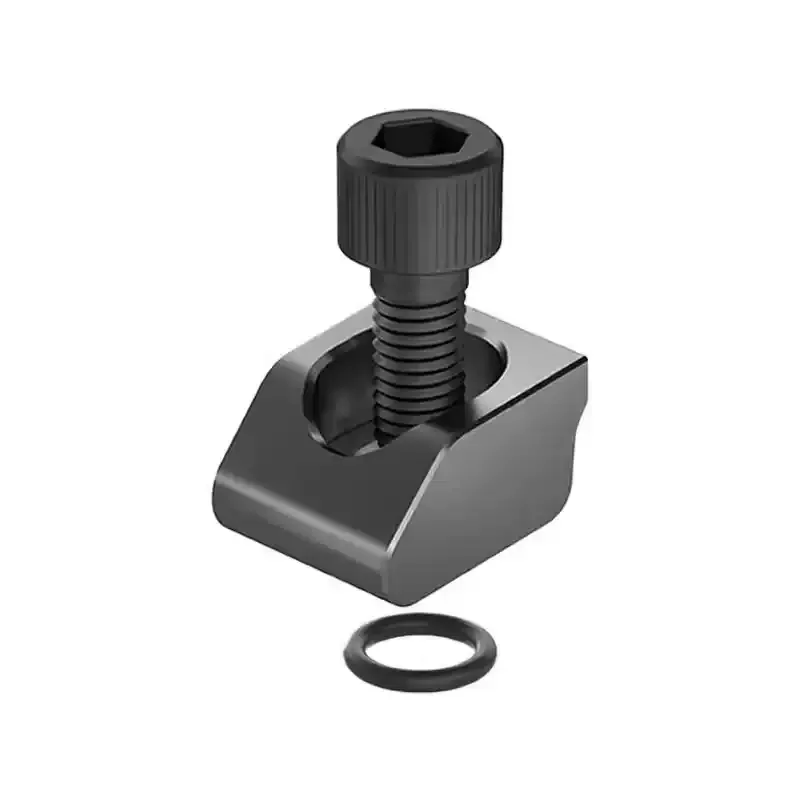Pince à mouette réglable, pince à tête plate unidirectionnelle, Mini étau multi-station, Center d'usinage CNC, fixation OK intégrée M6 M8 M10 M12