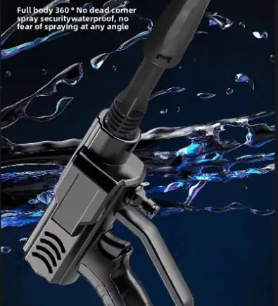 New ArrivalWireless Car Washing Machine Household Portable Lithium Battery Wash High Pressure Charging High Power Water