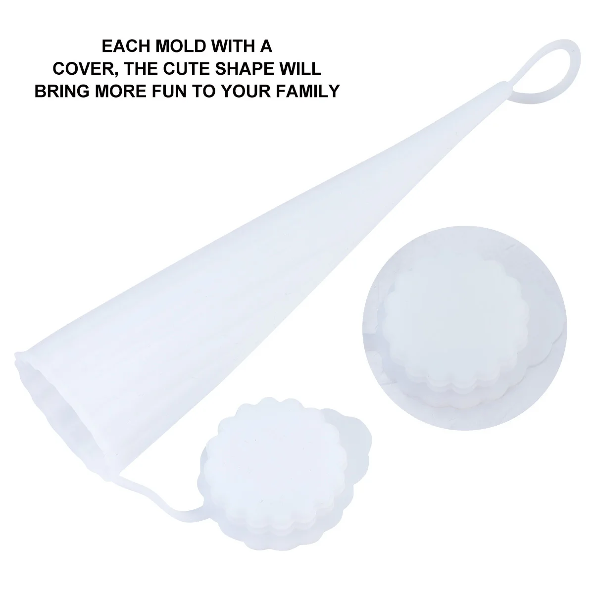 Silicone Ice Lolly Molds for Kids