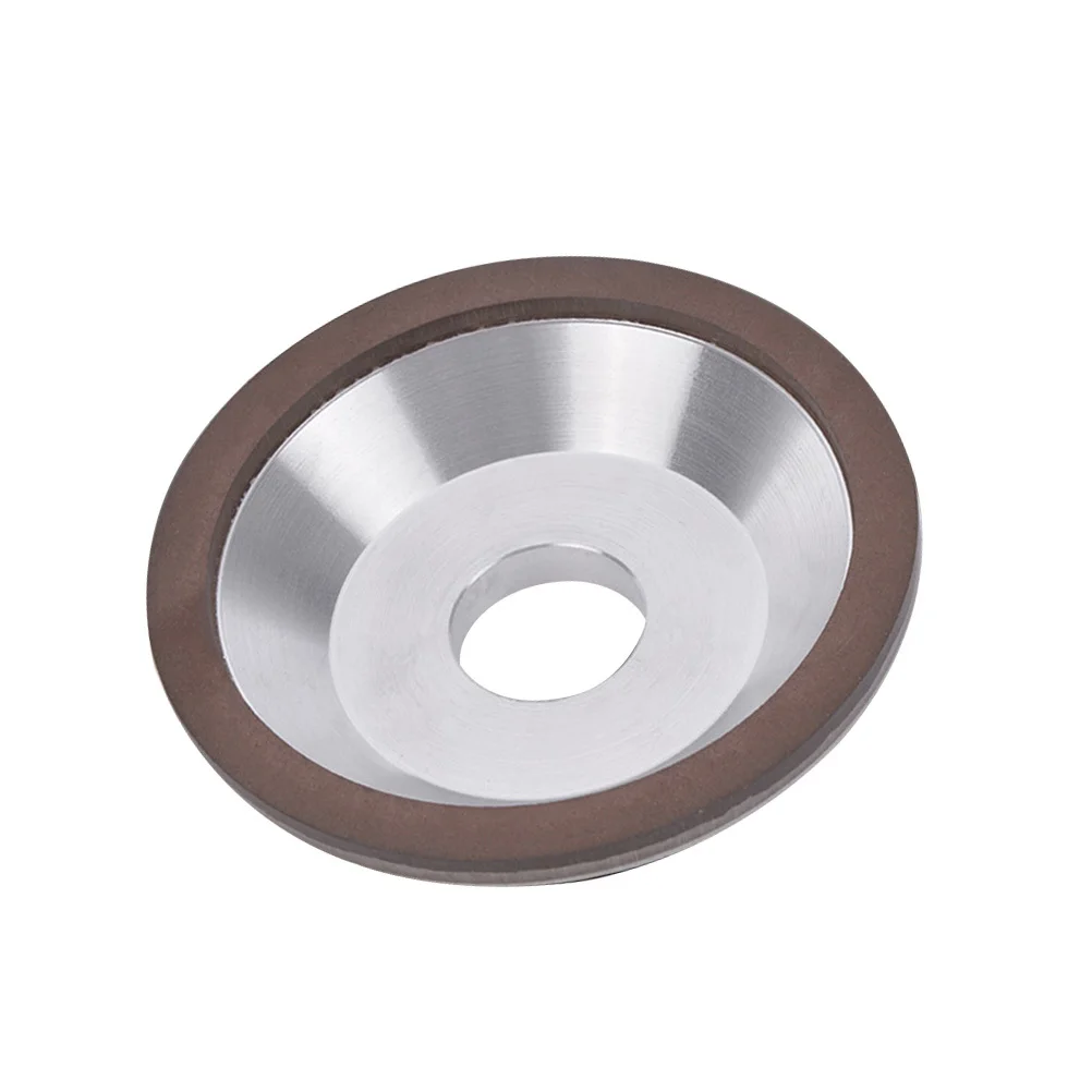 Roda de rebolo em forma de tigela, liga de esmeril de abrasão de diamante, prática para ferramenta de corte de cerâmica