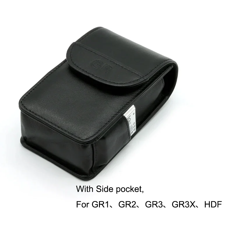 حماية كاملة من جلد البقر الطبيعي حافظة كاميرا حقيبة غطاء صندوق لـ RIcoh GR1 GR2 GR3 GR3X HDF GRIII GRIIIX