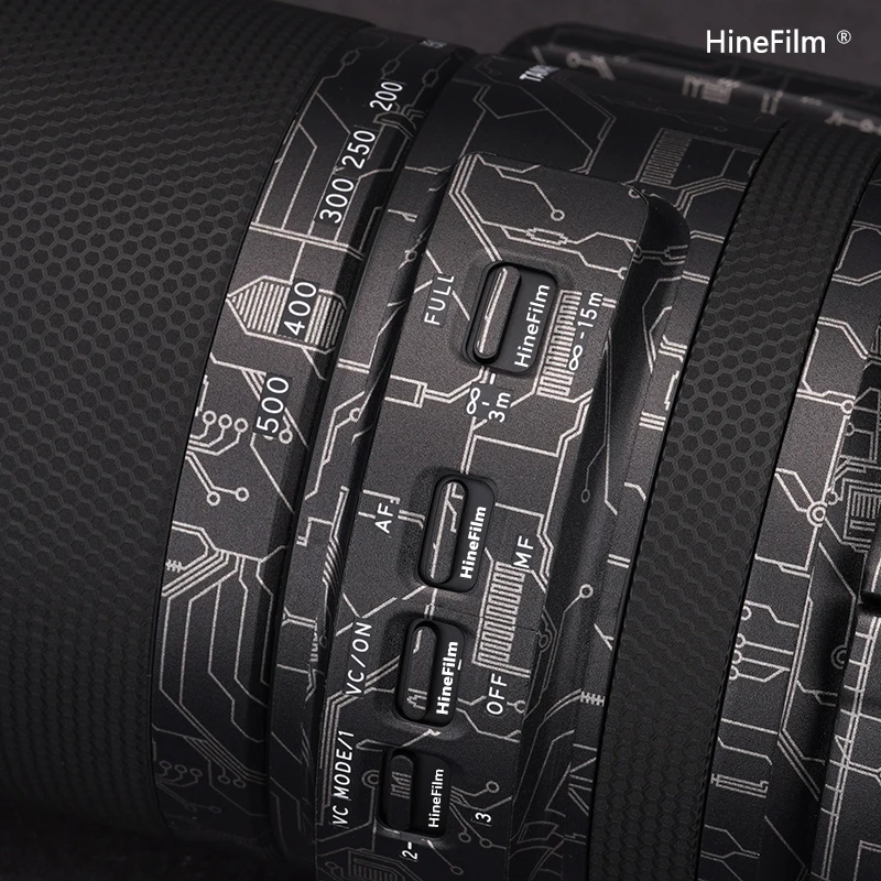 Hinefilm Skin for Tamron 150-500 for Sony Mount Lens Decal Skin Protector for Tamron 150-500mm f/5-6.7 Di III VC VXD Sticker