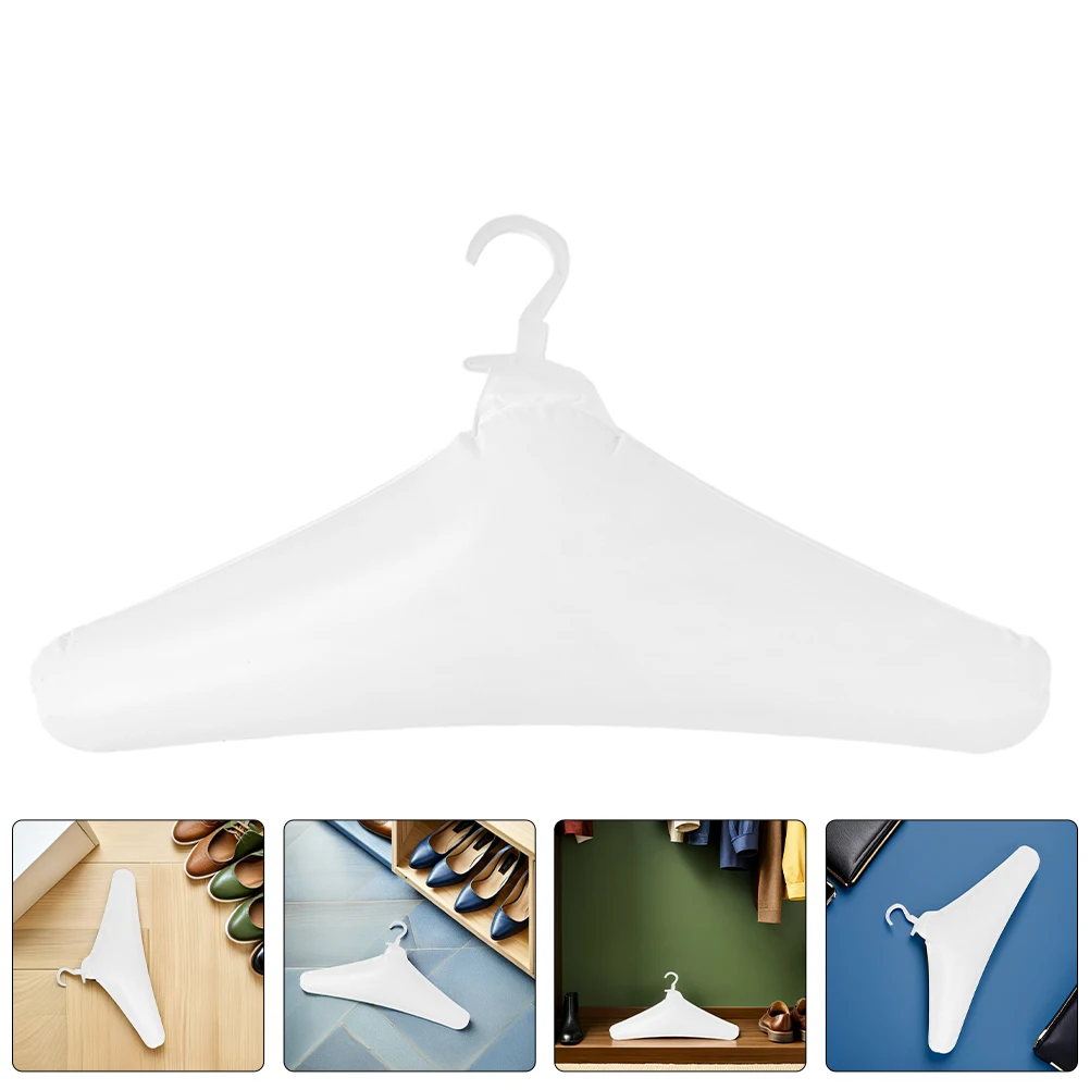 5 шт. надувная вешалка для одежды, удобная для переноски дорожная вешалка с закругленными краями, не биговающие вешалки для ежедневного и наружного использования