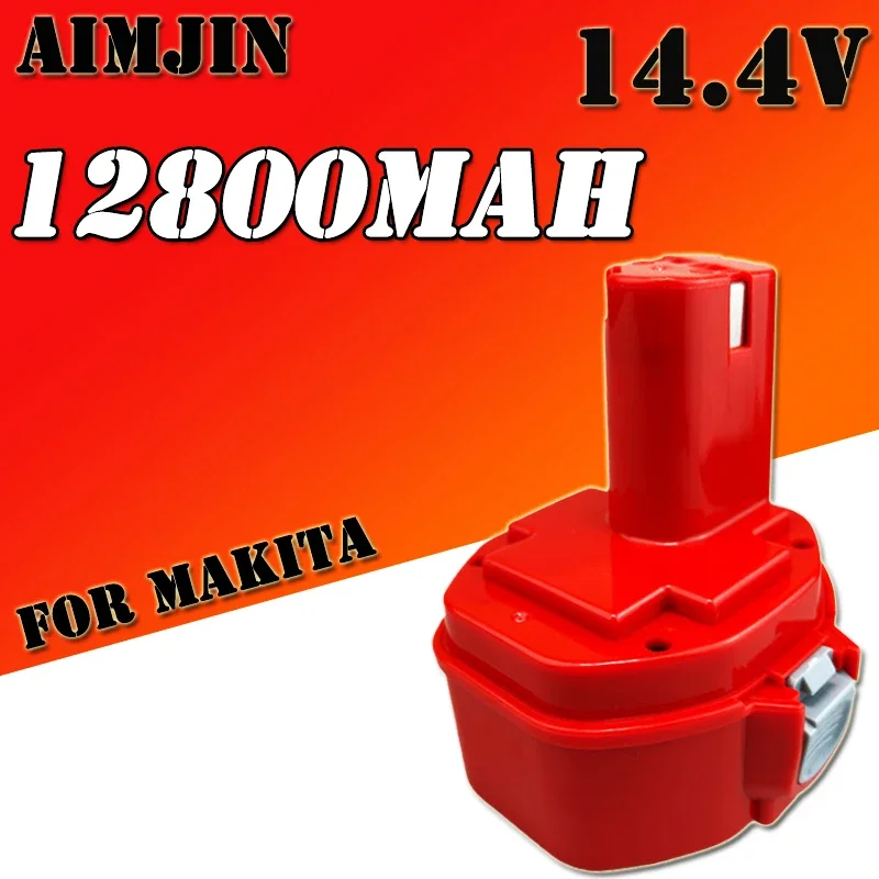 14.4V Power Tools Battery 12800mah Ni-MH for Makita 14.4V Cordless Drills screwdriver Battery 1420 1433 1434 1435 6337D