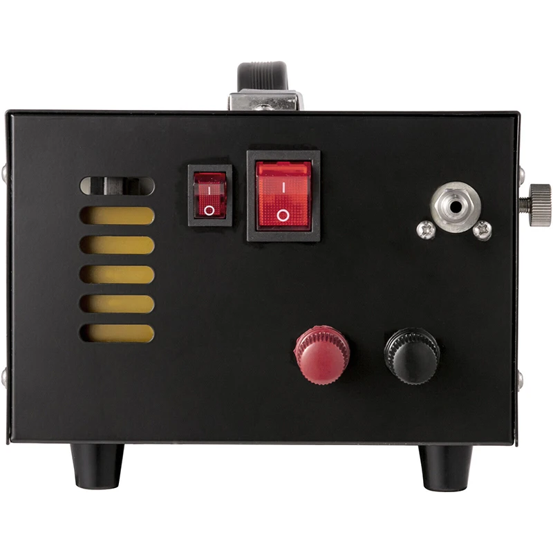 

4500Psi 300Bar Портативный воздушный компрессор PCP Насос 110 В/220 В переменного тока 12 В постоянного тока высокого давления с трансформатором для надувного насоса для пневматической винтовки