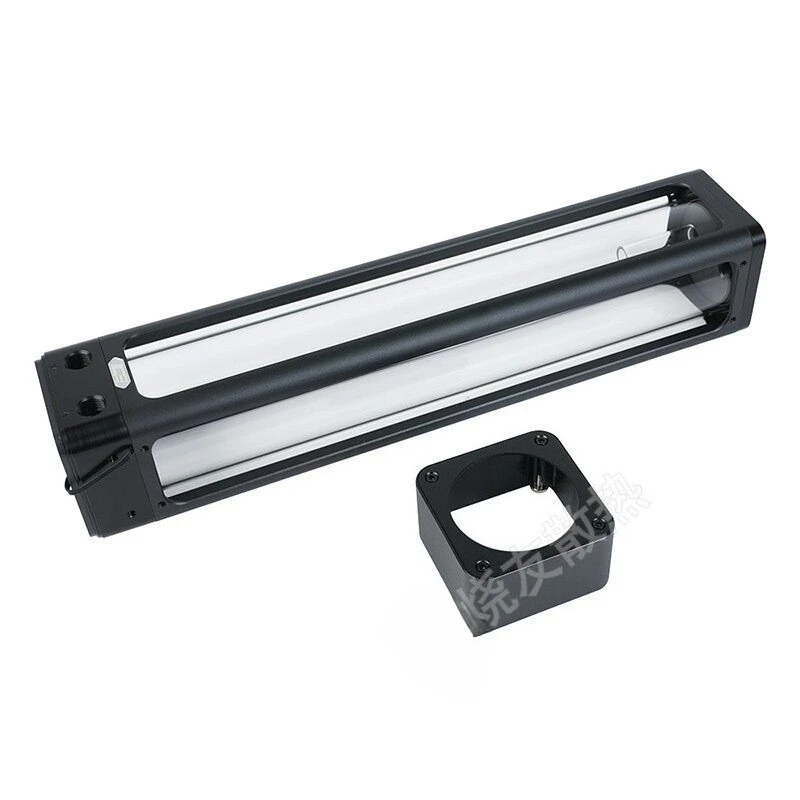 For D5 Box Integrated 360MM Glass Water Tank DX5 Supports 5V Symphony Synchronization