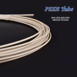 1/16 Inch LC Liquid Chromatogram PEEK Tubing Hplc Capillary Line 1/16 Connecting Pipe Polyether Ether Ketone Connector Tube