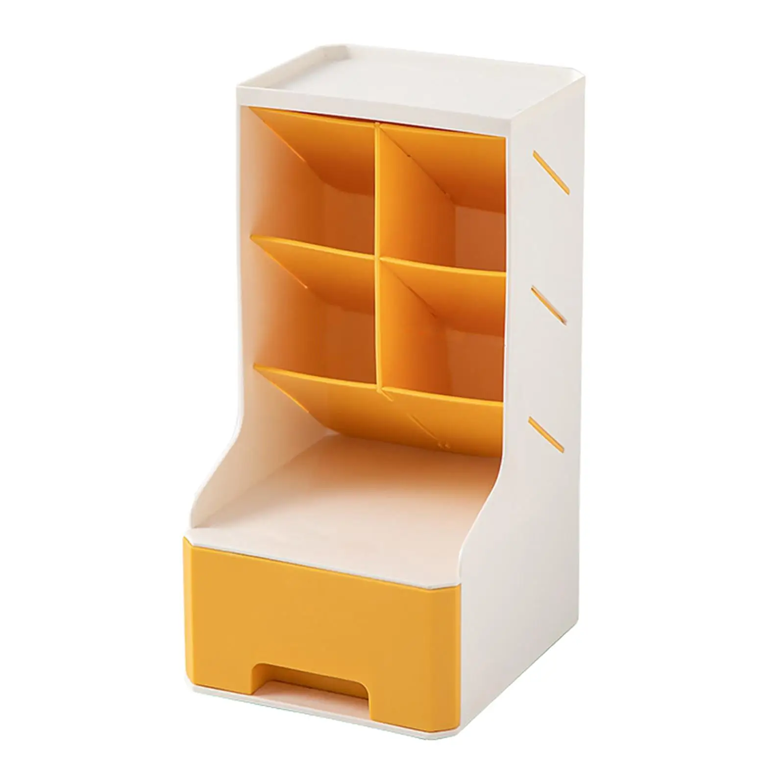 Desktop Storage Organizer Pencil Holder Detachable Compartment Desktop Container