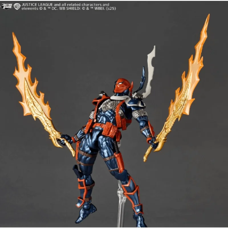 【즉시 배송】카이요도 어메이징 야마구치 리볼텍 데스스트로크 슬레이드 윌슨 버전 1.5 액션 피규어 장난감 모델 선물