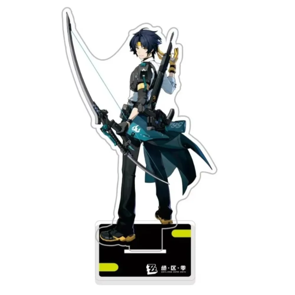Game Zenless Zone Zero Acrylic Standee Figure Billy Nicole Lycaon Ellen Joe Tabletop Display Model Plaque Fans Gift Keychain