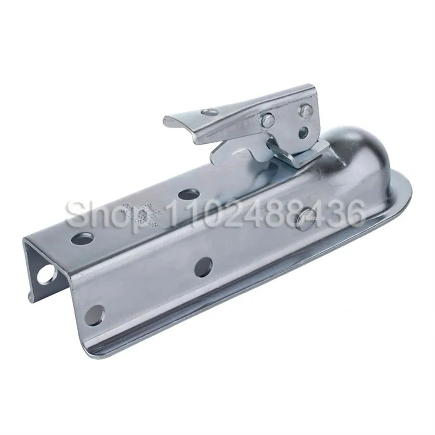 Trailer Coupler Hitch Ball Coupling Straight Tongue RV Parts Camper Caravan Accessories