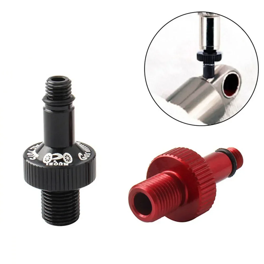 MTB Bike Suspension Conversion Nozzle Rear Shock Converter Valve Gas Nozzle Adapter Repair Tools Bicycle Accessories