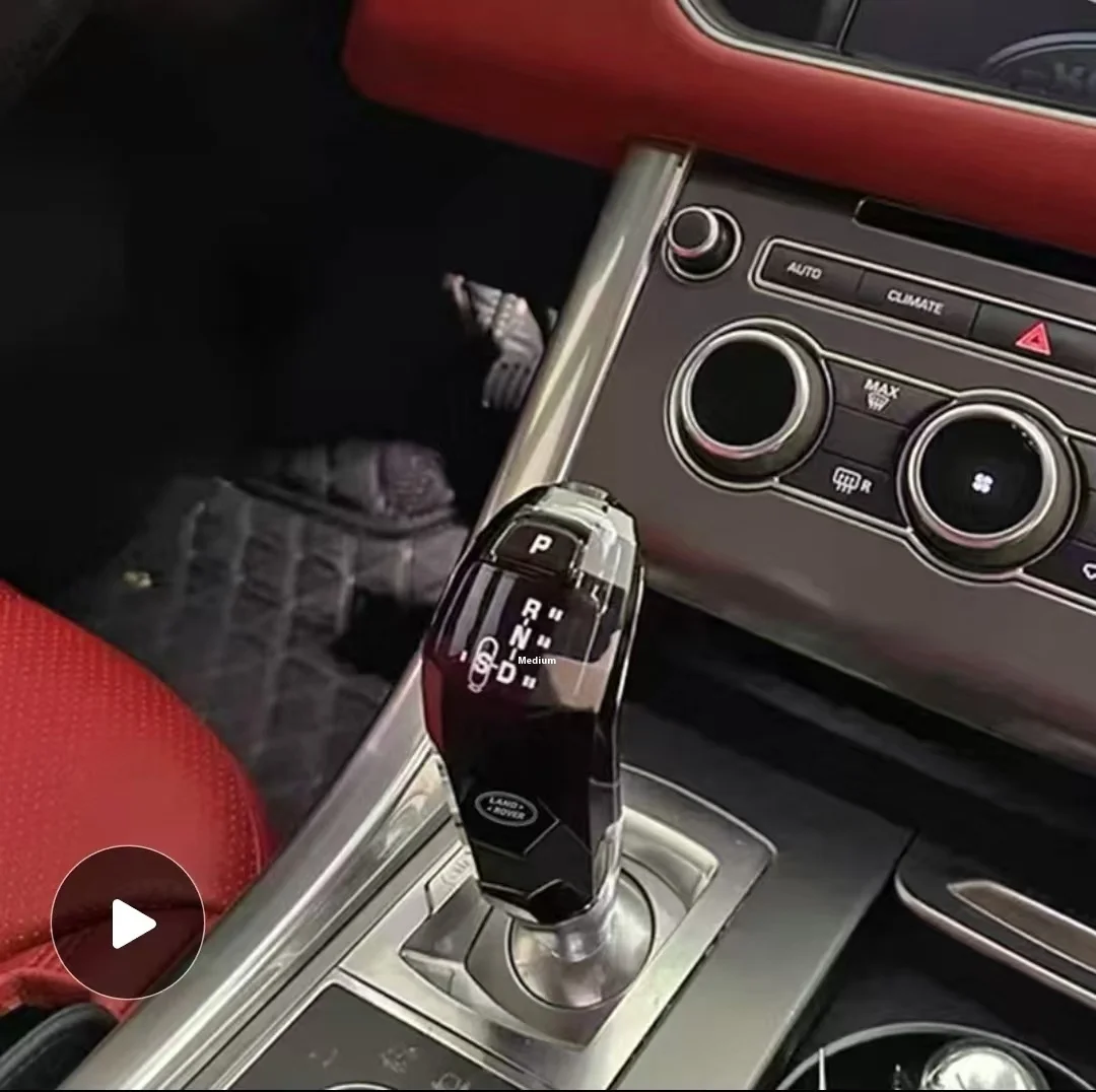 

Car Crystal Handles For Land Range Rover Sport Evoque Discovery sport Accessories Automatic Gearbox Gear Shift Joystick Cover