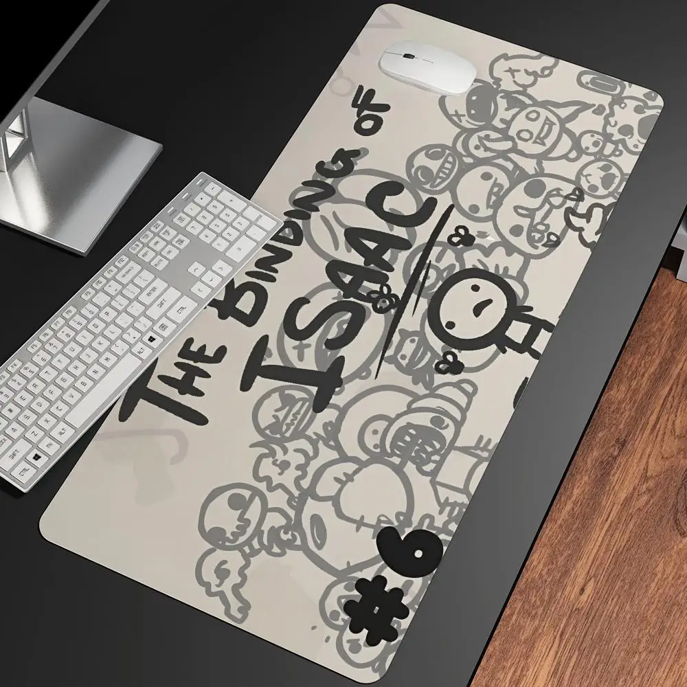 The Binding Of Isaac Mousepad Large Gaming Mouse Pad LockEdge Thickened Computer Keyboard Table Desk Mat