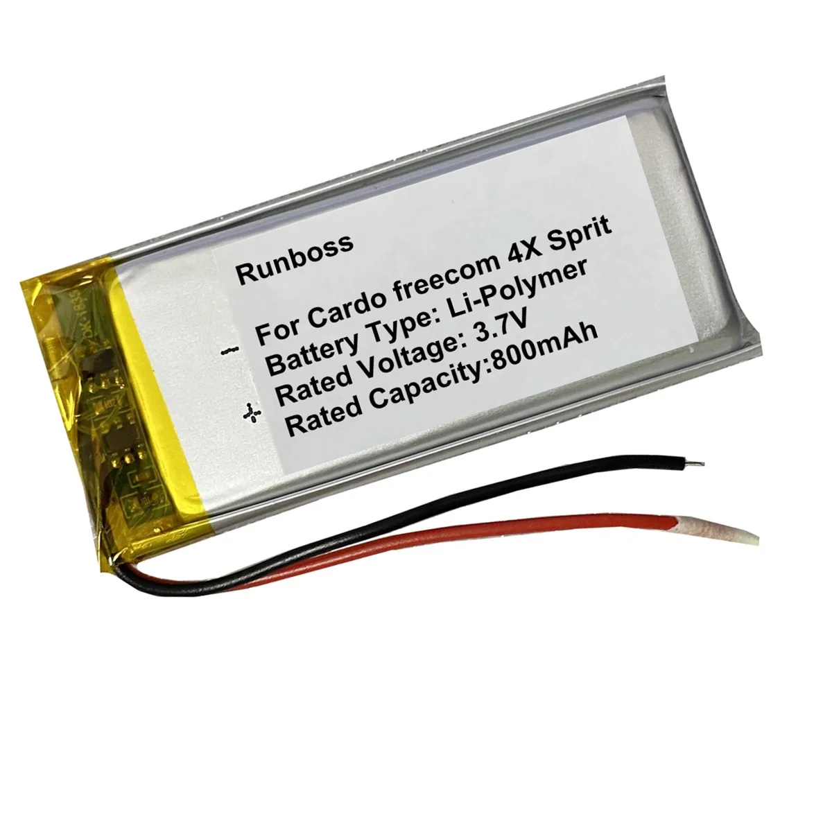 BAT00008 800mAh Wireless Headset Battery For Cardo Freecom 4X Sprit Headphone
