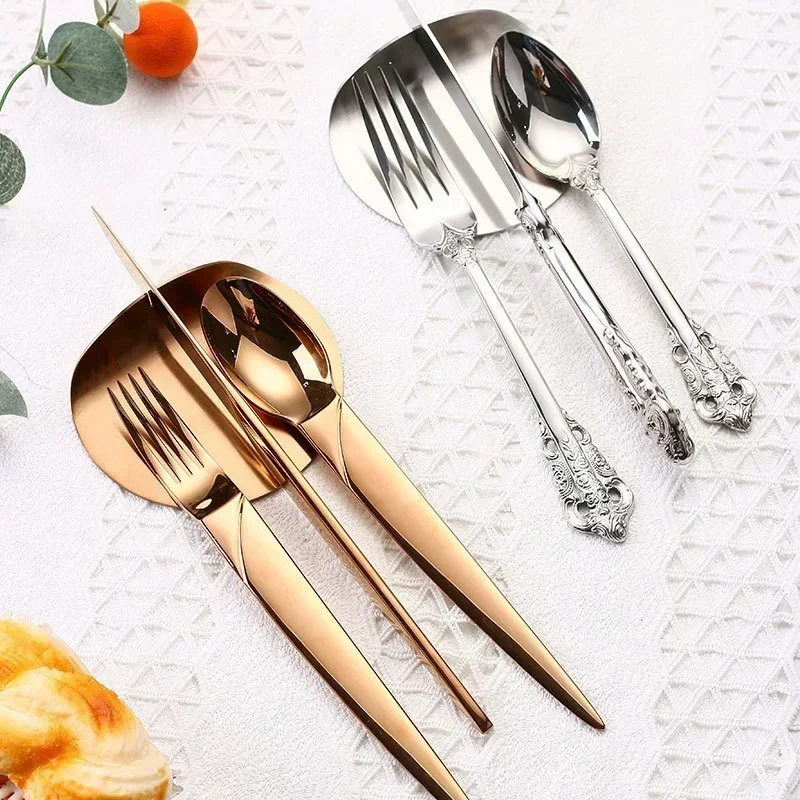 Tableware Holder Stainless Steel Knife Fork Spoon Food Grade Storage Rack Japanese Western Food Knife Fork Spoon Display Rack