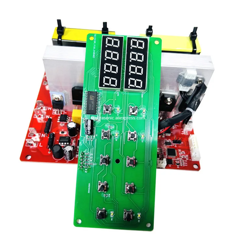 28 кГц-40 кГц 600 Вт цифровой дисплей ультразвуковая плата для 30л настольная ультразвуковая чистящая машина лабораторный очиститель медицинских деталей