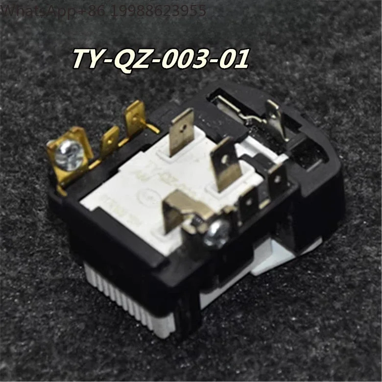 1pcs Refrigerator Freezer Compressor PTC Powerless Starter TY-QZ-003-01 Overload Protection Relay