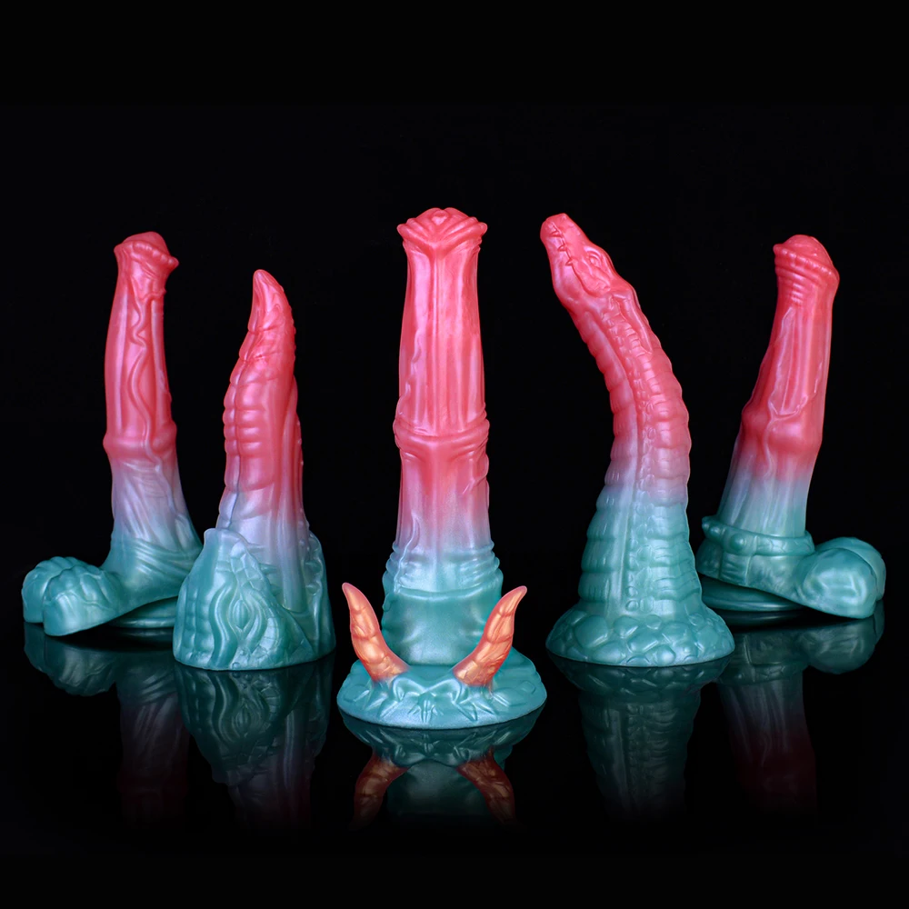 FAAK سيليكون الخيال الحصان دسار متعدد الألوان مصاصة القضيب مع الخصية الجنس لعب للنساء الرجال المكونات الشرج الإناث الاستمناء