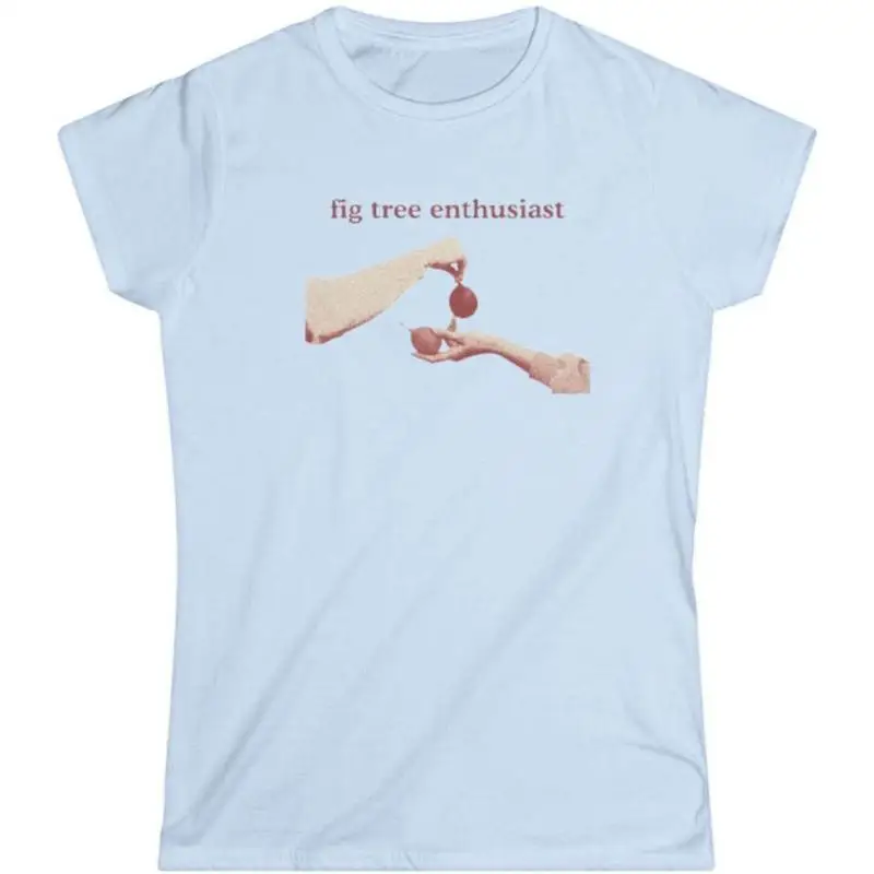 Fig Tree Enthusiast Sylvia Plath Illustration T-Shirt