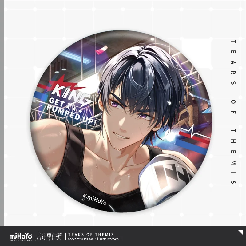 

Sunsyea Tears of Themis Official Merch miHoYo Original QQZX Theme Series Badge King