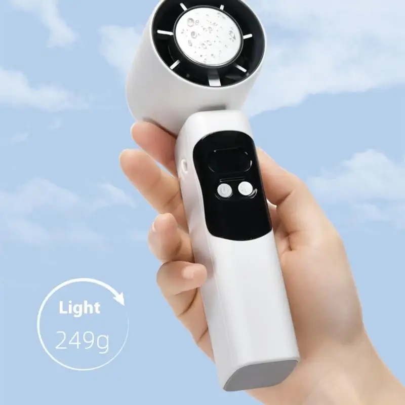 

D0AB Cooling Fan 4000mAh Quiet Powerful Fan ABS Texture Suitable for Outdoor Travel