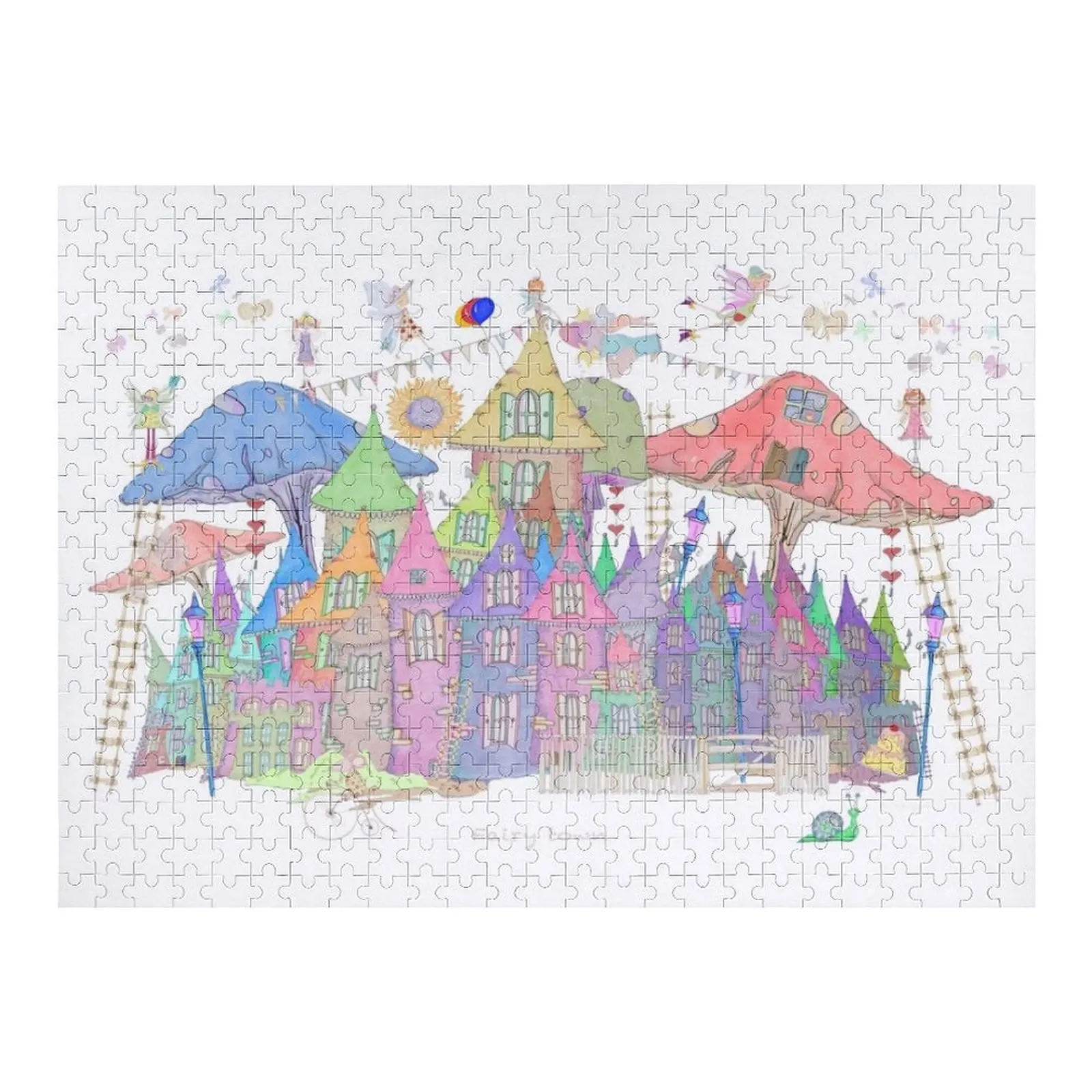 

Сказочный город, головоломка, фото на заказ, детская игрушка, детская игрушка, деревянная головоломка на заказ